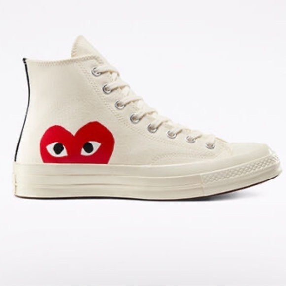 Comme des Garcons PLAY Other - Converse Comme des Garçons PLAY Chuck 70 sneaker high top size 5 well loved